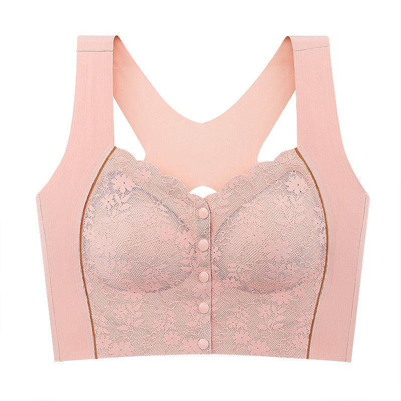 Women's Comfortable Wireless Front-Closure Bra